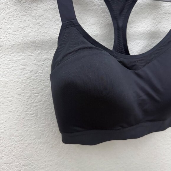 Brooks Dare Racerback DriLayer Black Active Sports Bra 350073 Womens size 34F - Picture 2 of 7